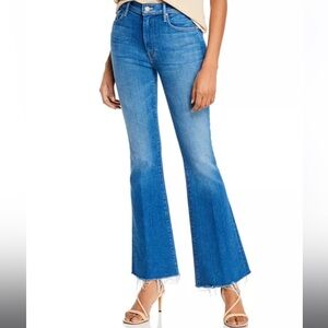 MOTHER Blue Flare & Wide Leg Jeans